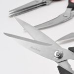 Stainless Steel Kitchen Scissors Set with Holder for All Purpose,5 Types of Heavy Duty Cooking Shears for Kitchen (Black) - Image 8