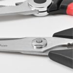 Stainless Steel Kitchen Scissors Set with Holder for All Purpose,5 Types of Heavy Duty Cooking Shears for Kitchen (Black) - Image 10