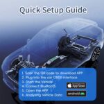 Blue ELM327 OBD2 Bluetooth Scanner | Real-Time Car Diagnostic Tool |Daily Maintenance, Check Engine Light Fix & Professional Repairs | 1996+ Vehicle Compatibility (OBD2/EOBD) | 1 Pack (Blue) - Image 8