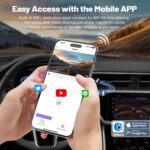 4K Dash Cam fit for Ford F150 2018-2025 F250/F350 Super Duty 2020-2025 XLT Lariat King Ranch Tremor Raptor Limited Platinum(Model A), OEM Look, WiFi&APP, G-Sensor, Loop Recording, 128GB Card - Image 8