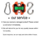Digital Hanging Scales Portable Heavy Duty Crane Scale 250 kg 500 lb 2 AAA Batteries(Not Included) - Image 4