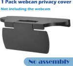 imluckies Webcam Cover for Logitech C920/ C920x/ C930e/ C922x/ C922 HD Pro Stream Webcam, Camera Privacy Shutter Cover Protect Lens and Security, Black - Image 7