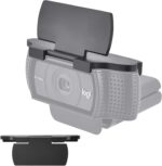 imluckies Webcam Cover for Logitech C920/ C920x/ C930e/ C922x/ C922 HD Pro Stream Webcam, Camera Privacy Shutter Cover Protect Lens and Security, Black - Image 8