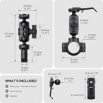 TUSITA Motorcycle GPS Mount - Holder Compatible with Garmin Handheld GPS - Double Socket Arm Handlebar Base - Image 4