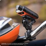 TUSITA Motorcycle GPS Mount - Holder Compatible with Garmin Handheld GPS - Double Socket Arm Handlebar Base - Image 7