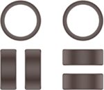 TPU Protective Covers for Oura Ring 4 2024 - Electroplated, Scratch-Resistant, Solid Color Cases - Available in Black, Silver, Gold, Rose Gold (Gold,XL) - Image 6