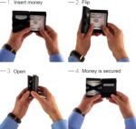West - RFID Wallet with Coin Pouch + Gift Packaging - Compact & Small Magic Money Wallet - Extra Strong Money Bands - Image 4