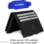 West - RFID Wallet with Coin Pouch + Gift Packaging - Compact & Small Magic Money Wallet - Extra Strong Money Bands - Image 6