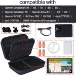 Hard Case Compatible with 5-7 Inch Garmin RV 780/785 RV Cam 795 dezl OTR700/OTR710/OTR610/ DriveSmart 76/65/61/66/55/ Drive 51/52/53 Garmin GPS Navigator - Image 4