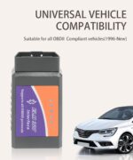 RACOONA OBD2 Scanner,OBD2 Scanner Bluetooth,Car Accessories Car Code Reader Check Engine Light Diagnostic Scan Tool,Car Diagnostic Scan Tool OBDII Adapter for Android Windows - Image 7