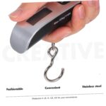BESPORTBLE Portable Mini Electronic Baggage Scale High Precision Digital Suitcase Scale with Battery Easy to Read LCD Display for Travel and Household Use - Image 6