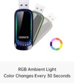Apple CarPlay Wireless Adapter (2025 Upgrade) – Convert Wired CarPlay to Wireless, Stable Connection, RGB Ambient Lighting, Compatible with Wired CarPlay Cars & iPhone - Image 3