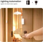 TREATLIFE WiFi Smart Door Sensor, 2.4GHz Window Alarm Sensor, Wireless Contact Sensor for Home Security, Smart Home Devices Compatible with Alexa and Google Assistant (3 Pack), WCS-10 - Image 7
