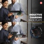iPad Wireless Charging Case - CTA Wireless Magnetic Charging Case and Base with Splash-Proof, Impact-Resistant Thick Silicone Cover for iPad 10th Generation 10.9” (PAD-ICCB109) - Image 5
