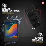iPad Wireless Charging Case - CTA Wireless Magnetic Charging Case and Base with Splash-Proof, Impact-Resistant Thick Silicone Cover for iPad 10th Generation 10.9” (PAD-ICCB109) - Image 7