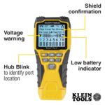 KLEIN TOOLS VDV501-851 Cable Tester Kit with Scout Pro 3 for Ethernet / Data, Coax / Video and Phone Cables, 5 Locator Remotes - Image 4