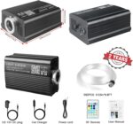Starlight Headliner Kit 500 Piece Twinkle 0.03in*9.8ft/0.75mm*3m, 16W Starlight Headliner Music/Voice Activated Star Lights for Car, VASTFIRE RGBW Starlights for Theater Game Bed Room Ceiling - Image 9