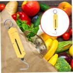Cabilock 4pcs Portable Mechanical Hanging Scale Capacity Accurate Weight Measurement for Luggage Fishing and Shopping Odorless Iron with Bold Hook Easy to Carry and Use - Image 5
