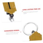 Cabilock 4pcs Portable Mechanical Hanging Scale Capacity Accurate Weight Measurement for Luggage Fishing and Shopping Odorless Iron with Bold Hook Easy to Carry and Use - Image 6