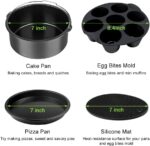 Air Fryer Accessories Set 12pcs Compatible for 4, 4.2, 5, 5.5, 5.8 QT Gowise Cosori Phillips Ninja Cozyna Air Fryer - Image 3