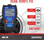 INNOVA 3020RS Fast & Easy-to-Use Check Engine Code Reader, OBD2 Scan tool for ABS Clear with Fix & Part Recommendations, Maintenance Schedules, & Free TSBs on iPhone & Android - Image 3