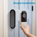 1080p Wireless Video Doorbell Camera with Chime, AI Human Detection, 2-Way Talk, Live View, Night Vision, Cloud Storage, 2.4G WiFi Only, Battery Powered, Indoor Outdoor Surveillance (Linen) - Image 7
