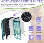 Filter Replacement Compatible with Dyson TP04 HP04 DP04 TP05 DP05 Air Purifier, 360° Combi Glass HEPA Filter & Activated Carbon Filter - Image 4