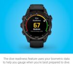 Garmin Descent™ Mk3i, Dive Computer and Multisport GPS Smartwatch, Air Integration, Black - Image 5