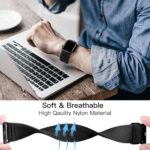 Lerobo Nylon Stretchy Solo Loop Watch Band, Compatible with Apple Watch Series 1-10, SE, Ultra 38/40/41/42/44/45mm/46mm/49mm, Adjustable Replacement Strap for Women Men - Image 5
