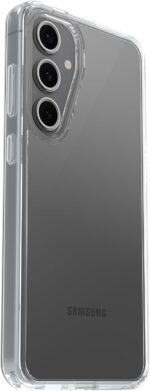 OtterBox Samsung Galaxy S24 FE Symmetry Series Clear Case - Clear, Ultra-Sleek, Wireless Charging Compatible, Raised Edges Protect Camera & Screen - Image 4