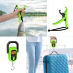 AMIR Digital Fishing Scale, 110lb/50kg Portable Luggage Scale, Electronic Fishing Scale with Lip Gripper, Digital Weight Scale with 38'' Tape Measure, Batteries Included - Image 9