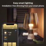 Philips Hue Smart 60W A19 LED Bulb - Soft Warm White Light - 4 Pack - 800LM - E26 - Indoor - Control with Hue App - Works with Alexa, Google Assistant and Apple Homekit - Image 5