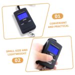 Toyvian Digital Hanging Scale Portable Luggage Weight Scale for Food Travel Design for Easy Carrying High Accuracy for Cooking Baking for Outdoor Use - Image 8