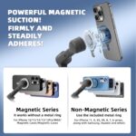 Magnetic Phone Holder Adapter for DJI Osmo Mobile 7/7P/6/5/4/SE, for MagSafe Quick-Release Mount - Compatible with DJI Osmo Mobile 7/7P/6/5/4/SE for Gimbal Stabilize Accessories - Image 3