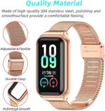 MIJOBS Metal Replacement Strap for Amazfit Band 7 - Compatible with Amazfit 7 Fitness Tracker - Image 5