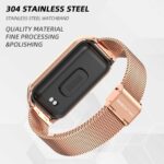 MIJOBS Metal Replacement Strap for Amazfit Band 7 - Compatible with Amazfit 7 Fitness Tracker - Image 6