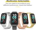 MIJOBS Metal Replacement Strap for Amazfit Band 7 - Compatible with Amazfit 7 Fitness Tracker - Image 9