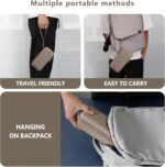 Hard Carrying Case for Garmin Xero C1 Pro Ballistic Precision Chronograph, Compact Chronograph Storage Holder with Mesh Bag fit USB Cable, Cleaning Cloth, USB Charging Adapters, Brown - Image 7