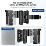 Ring Doorbell Mount No Drill: Blink DoorBell Camera Adjustable Angle Holder - Anti Theft Video Door Bell Mounting Bracket Door Security Apartment Essentials - Image 5