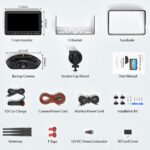 1080P 7" Wireless RV Backup Camera System, Compatible with Furrion Pre-Wired RV Truck Trailer, DVR Monitor & IR Night Vision Rear View Camera, IP69K Waterproof, Adjustable Parking lines, BW7 - Image 9