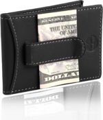 Timberland Men's Slim Leather Front Pocket Credit Card Holder Wallet - Image 3