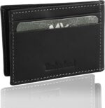 Timberland Men's Slim Leather Front Pocket Credit Card Holder Wallet - Image 4