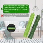 2 Set Replacement Rubber Roller Brushes, Vacuum Cleaner Accessories, Compatible for iRobot Roomba e i and j Series i3 i3+ i6+ i7 i7+ i8+ Plus E5 E6 E7 j7 (7150) j7+ (7550) - Image 3