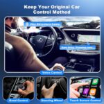 2 in 1 Mini Android Auto and Wireless CarPlay Adapter Convert Factory Wired to Wireless Dongle, Compact Size USB CarPlay Wireles Stick AAndroid Auto Adapter for iOS 12+/Android No Delay - Image 4