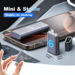 2 in 1 Mini Android Auto and Wireless CarPlay Adapter Convert Factory Wired to Wireless Dongle, Compact Size USB CarPlay Wireles Stick AAndroid Auto Adapter for iOS 12+/Android No Delay - Image 8