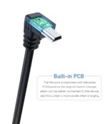 Pixelman Shielded 90 Mini USB Charger Cable, 6.5ft for Garmin GPS: Nuvi, Drivesmart, Zumo Xt - Image 5