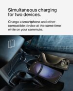 Belkin BoostCharge 42-Watt Dual Port Fast Car Charger w/30W USB-C & 12W USB-A Ports for iPhone 16, 16 Pro, Galaxy S25, S24, Pixel 9 & 8, Nintendo Switch 2 & More - Black - Image 3