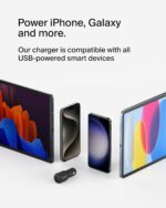 Belkin BoostCharge 42-Watt Dual Port Fast Car Charger w/30W USB-C & 12W USB-A Ports for iPhone 16, 16 Pro, Galaxy S25, S24, Pixel 9 & 8, Nintendo Switch 2 & More - Black - Image 4