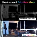 Wyze Cam OG Indoor/Outdoor 1080p Wi-Fi Smart Home Security Camera with Color Night Vision, Built-in Spotlight, Motion Detection, 2-Way Audio, Compatible with Alexa & Google Assistant, White - Image 4