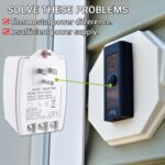 16.5V 1810mA Plug in Thermostat and Doorbell Transformer 16.5 Volt Transformer with PTC Fuse Compatible with Nest, Ecobee, Sensi and Honeywell Thermostat and All Versions of Ring Doorbell - Image 5